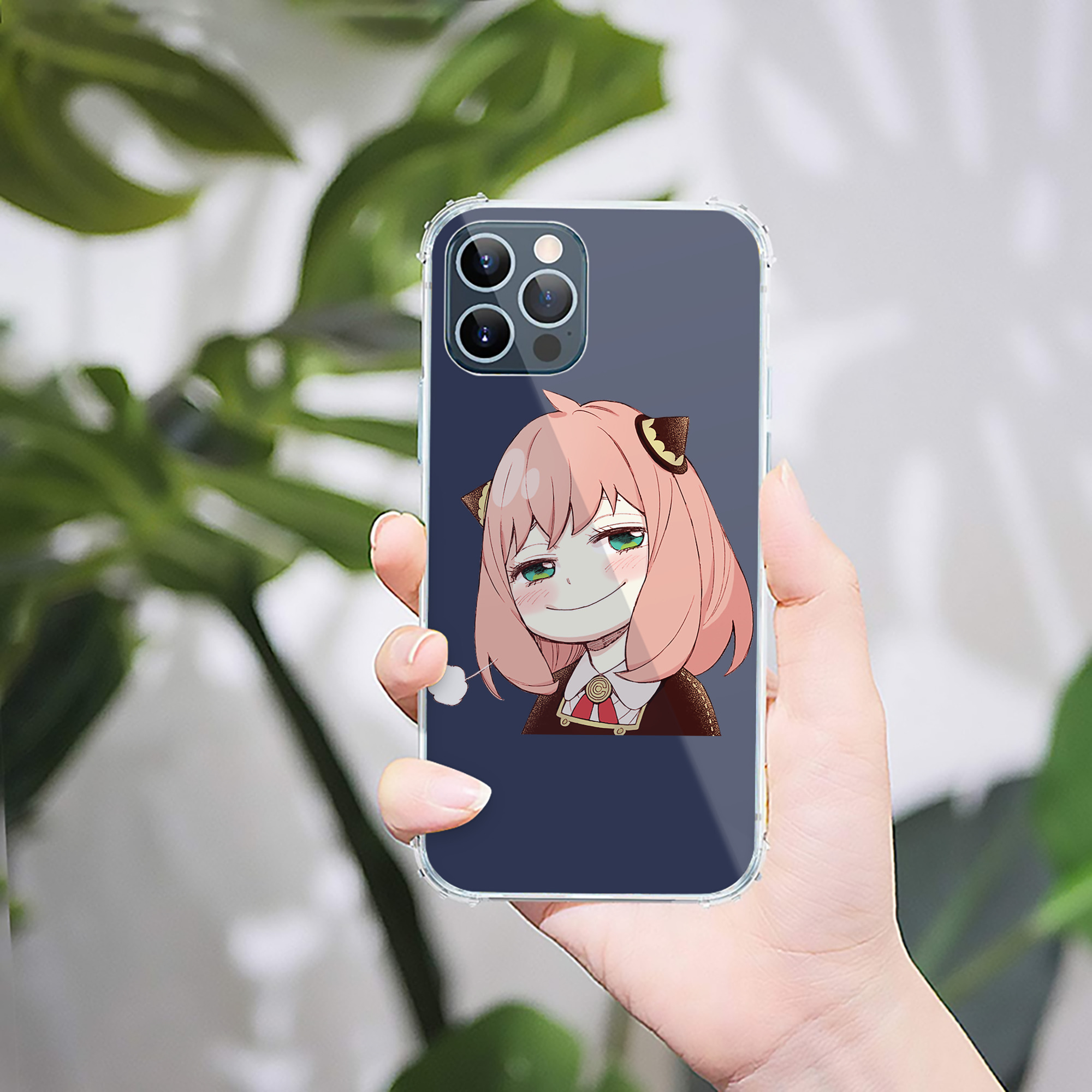 （画像用） SPY×FAMILY间谍家家酒 【iPhone 12シリーズ対応】透明スマホケース（クリアソフトケース）